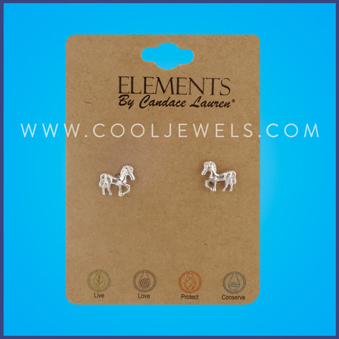 HORSE POST EARRING - CARDED 