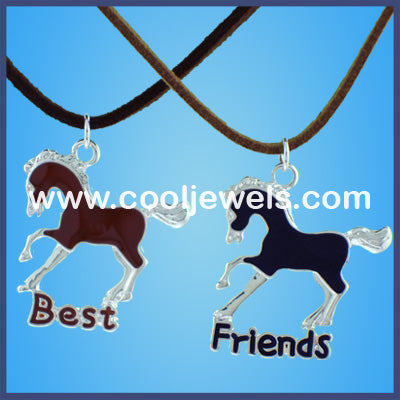 Best Friends Horse Necklaces
