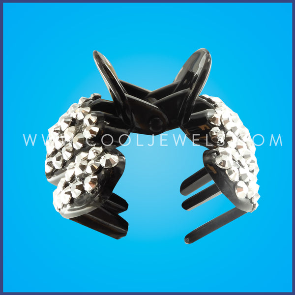 JAW CLIP WITH RHINESTONES