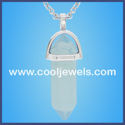 Moon Stone Crystal Necklace