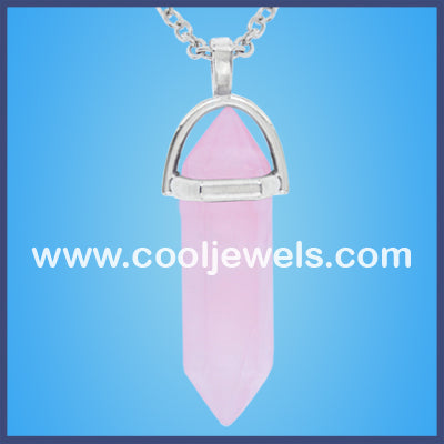 Rose Crystal Necklace