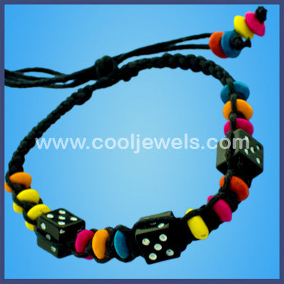 Dice Woven Bracelet
