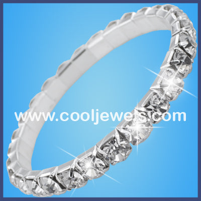 Elastic Chaton Rhinestone Bracelets