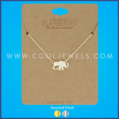 Assorted Cool Jewels® Elements by Candace Lauren® Elephant Necklace
