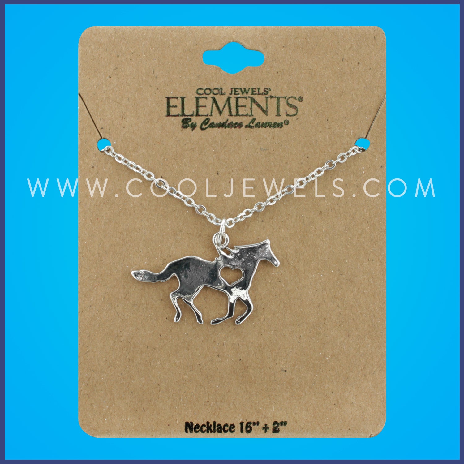 NECKLACE WITH HORSE 