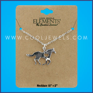 NECKLACE WITH HORSE 