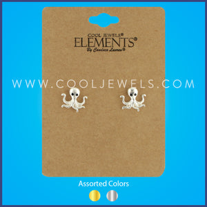 OCTOPUS EARRINGS CARDED