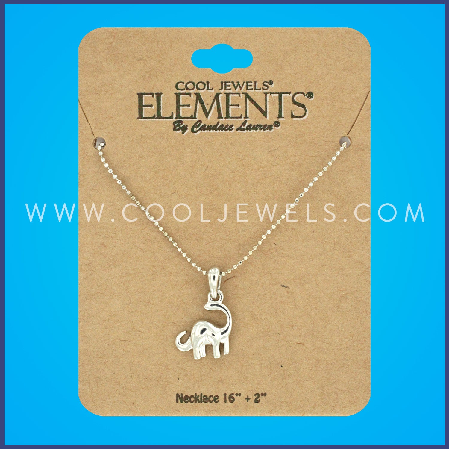 Cool Jewels® Elements by Candace Lauren® Dinosaur Pendant Necklaces